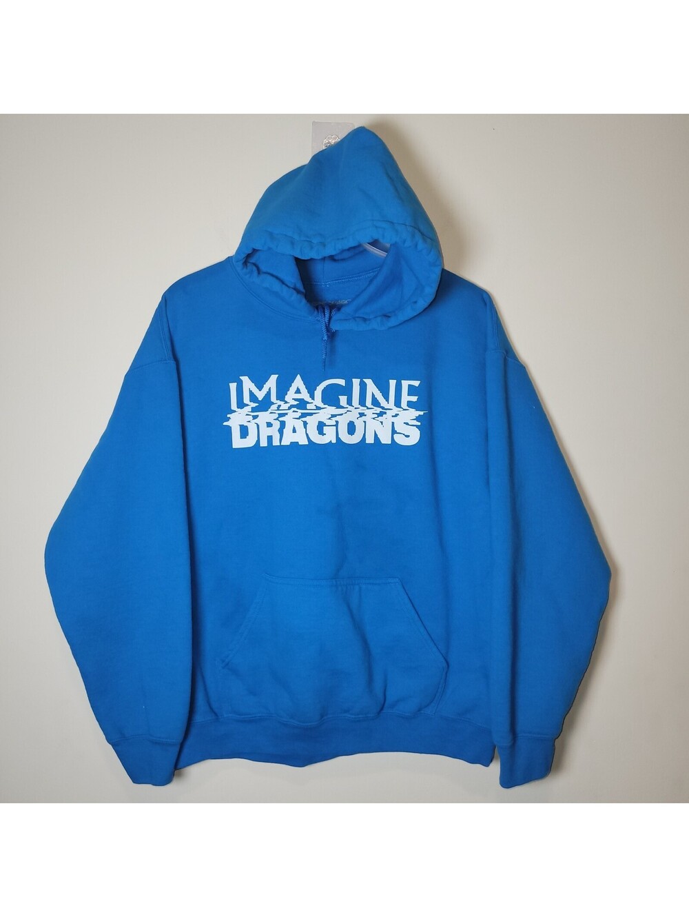 Imagine Dragons Mercury World Tour Pullover Hoodie Blue Size Large L Band Merch